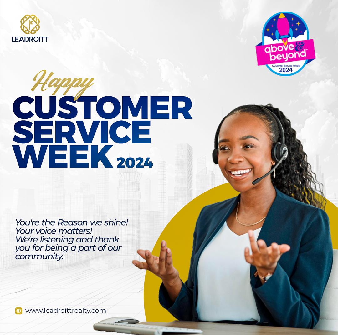 Customer Service Week Flyer